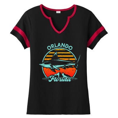 Orlando Florida Ladies Halftime Notch Neck Tee