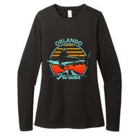 Orlando Florida Womens CVC Long Sleeve Shirt