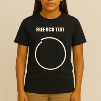 Ocd Free Ocd Test Funny Ocd T-Shirt