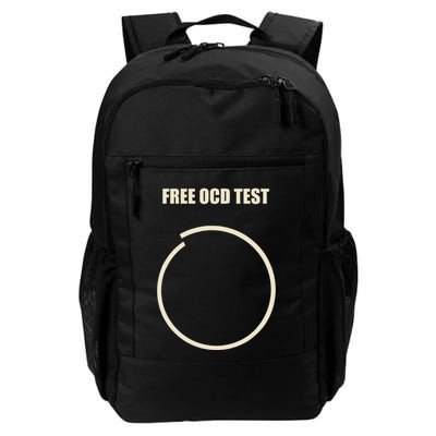 Ocd Free Ocd Test Funny Ocd Daily Commute Backpack