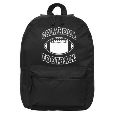 Oklahoma Football 16 in Basic Backpack