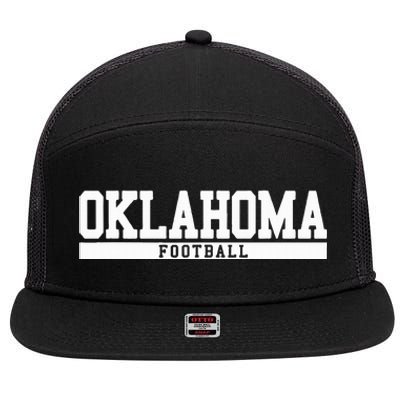 Oklahoma Football 7 Panel Mesh Trucker Snapback Hat