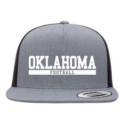 Oklahoma Football Flat Bill Trucker Hat