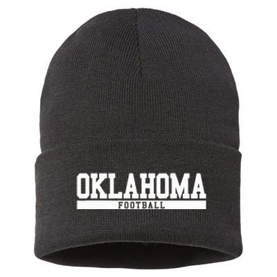 Oklahoma Football Sustainable Knit Beanie