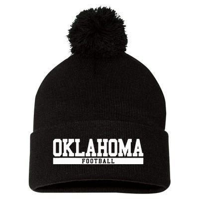 Oklahoma Football Pom Pom 12in Knit Beanie