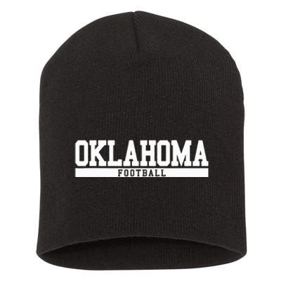 Oklahoma Football Short Acrylic Beanie