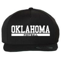 Oklahoma Football Wool Snapback Cap