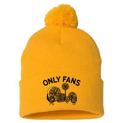 Only Fans Pom Pom 12in Knit Beanie