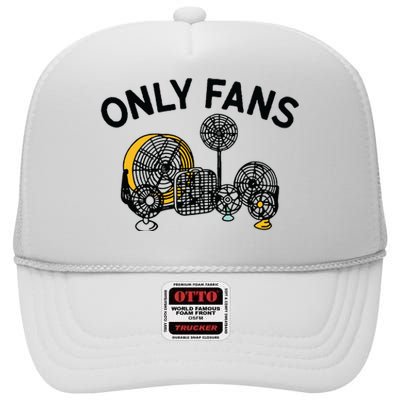 Only Fans High Crown Mesh Back Trucker Hat