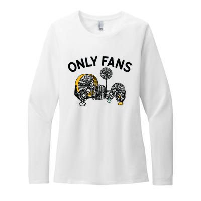 Only Fans Womens CVC Long Sleeve Shirt