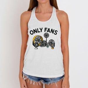 Only Fans Women's Knotted Racerback Tank