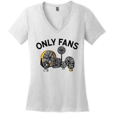 Only Fans Women's V-Neck T-Shirt