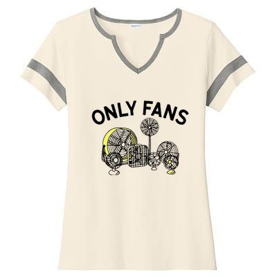 Only Fans Ladies Halftime Notch Neck Tee