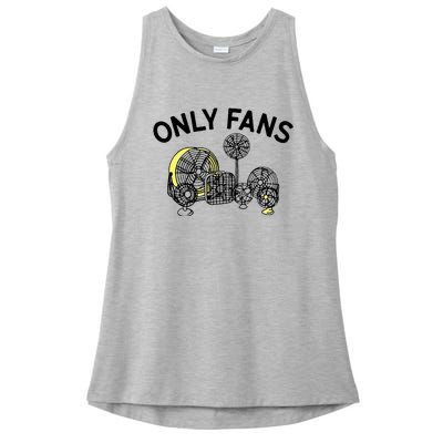 Only Fans Ladies PosiCharge Tri-Blend Wicking Tank