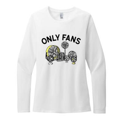 Only Fans Womens CVC Long Sleeve Shirt