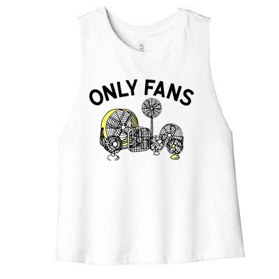 Only Fans Women's Racerback Cropped Tank