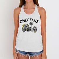 Only Fans Women's Knotted Racerback Tank