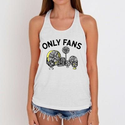 Only Fans Women's Knotted Racerback Tank