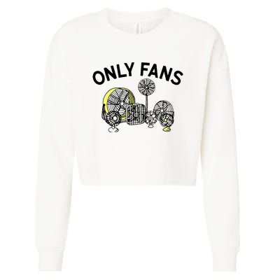 Only Fans Cropped Pullover Crew