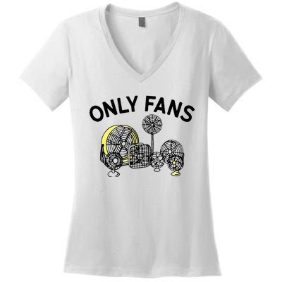 Only Fans Women's V-Neck T-Shirt