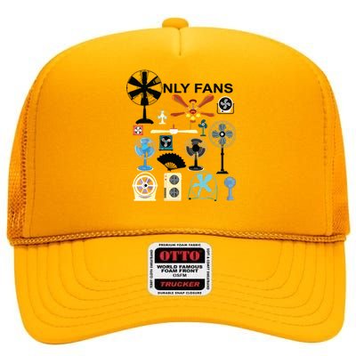 Only Fans High Crown Mesh Back Trucker Hat