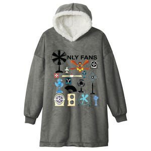 Only Fans Hooded Wearable Blanket