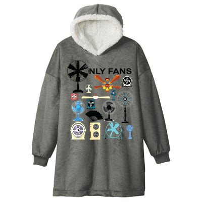 Only Fans Hooded Wearable Blanket