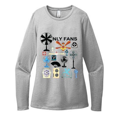 Only Fans Womens CVC Long Sleeve Shirt