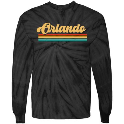 Orlando Florida Tie-Dye Long Sleeve Shirt