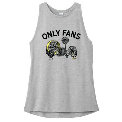 Only Fans Ladies PosiCharge Tri-Blend Wicking Tank