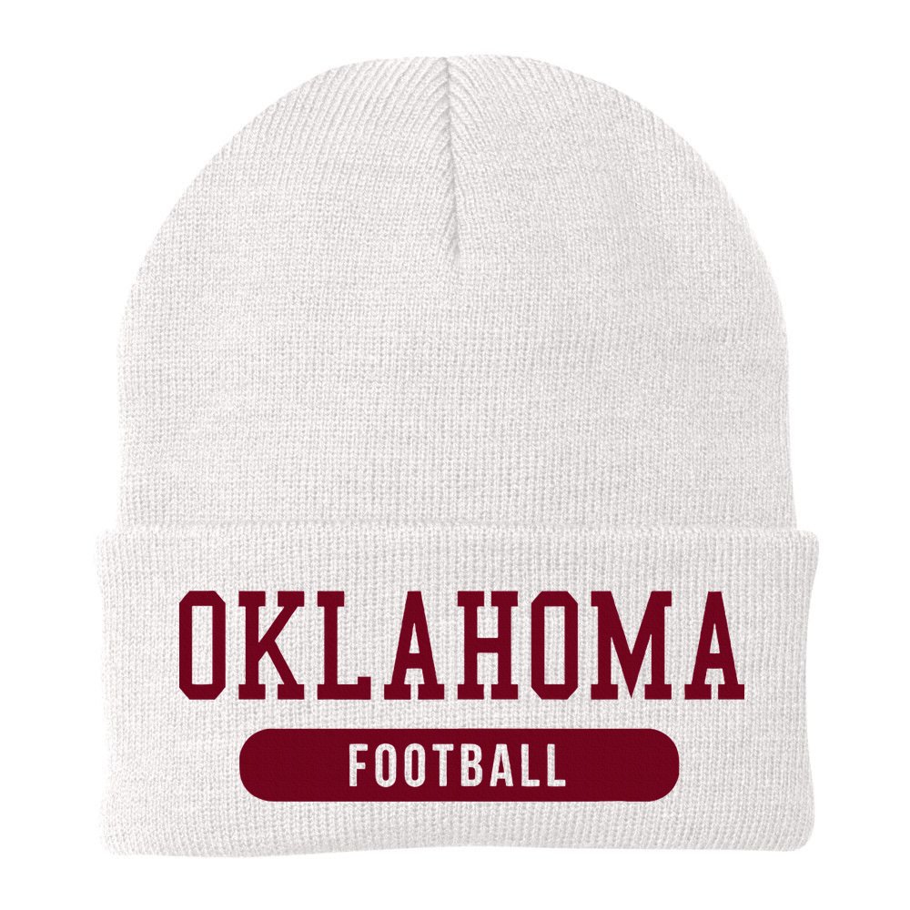 Oklahoma Football Beanie