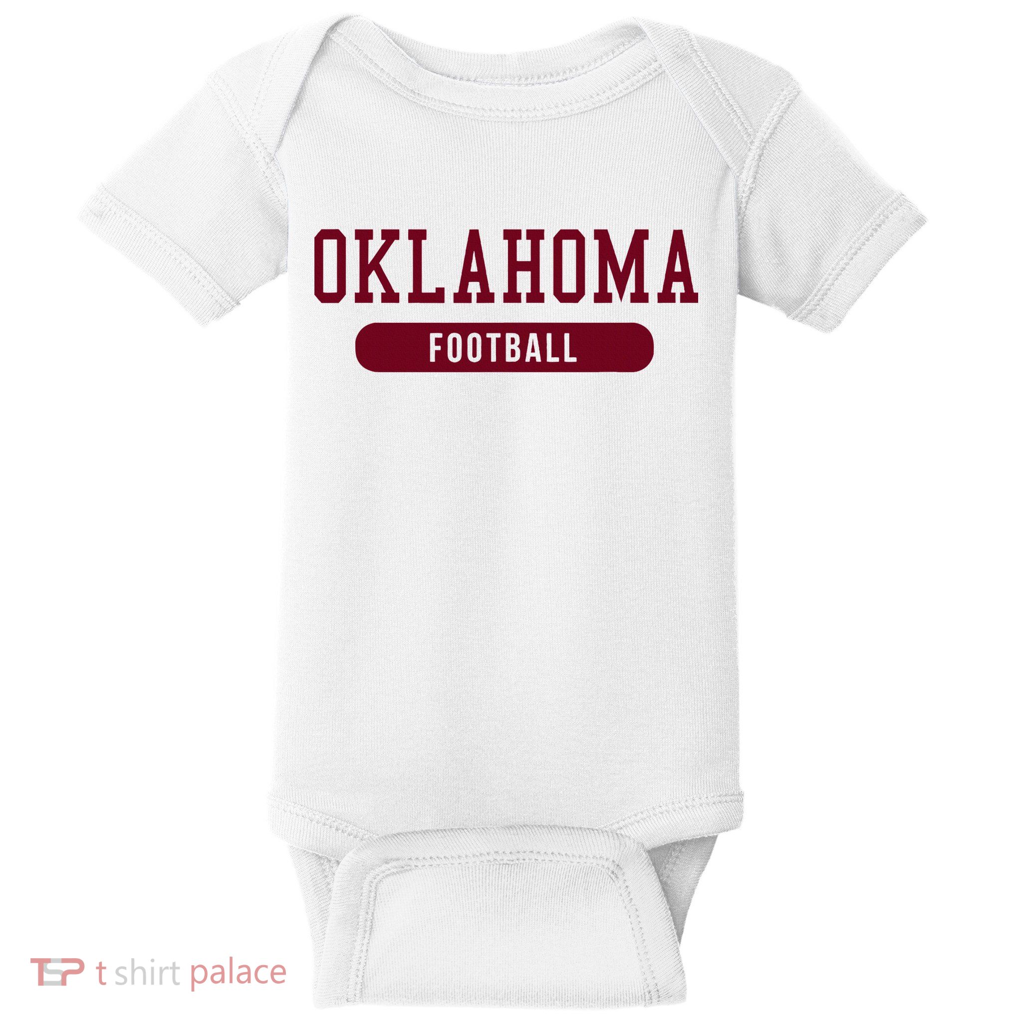 Oklahoma Football Baby Bodysuit