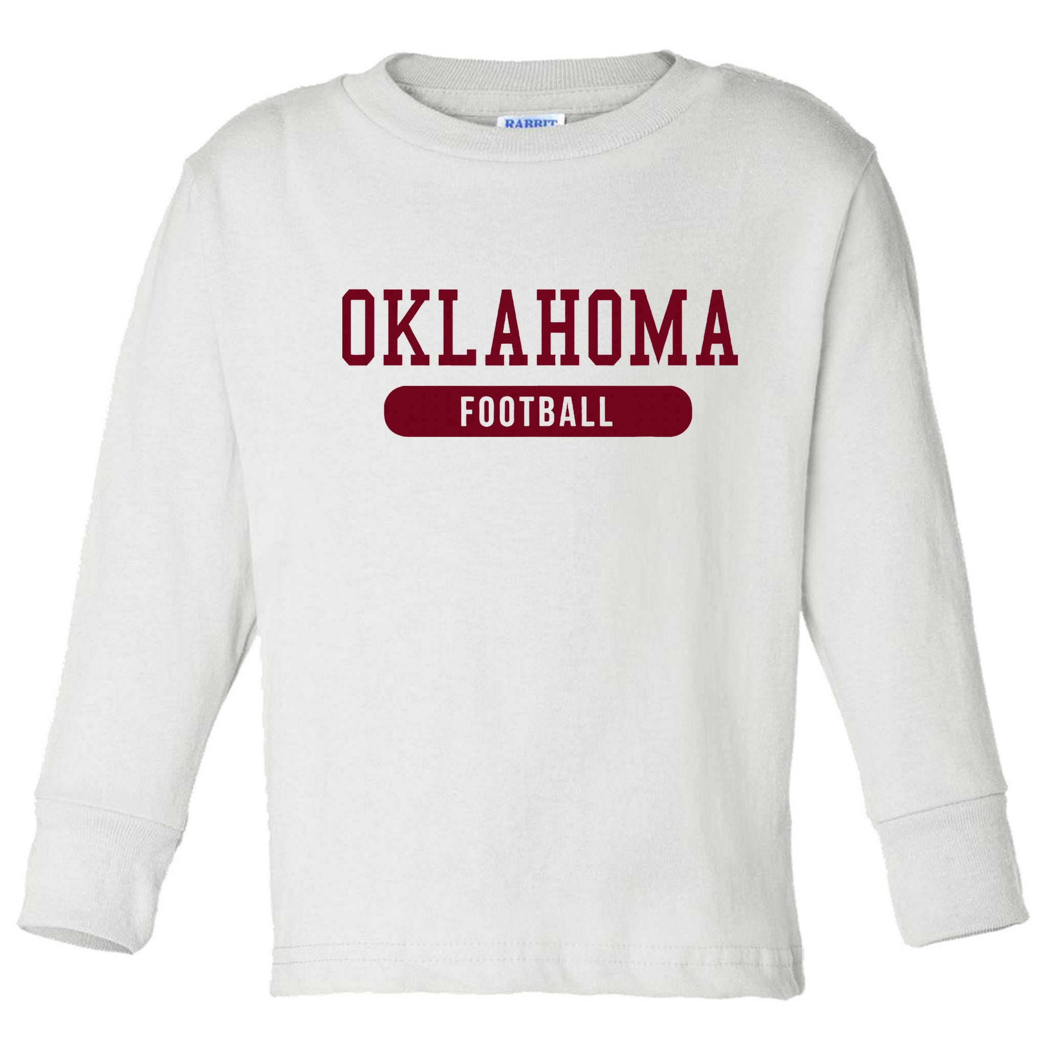 Oklahoma Football Toddler Long Sleeve Shirt