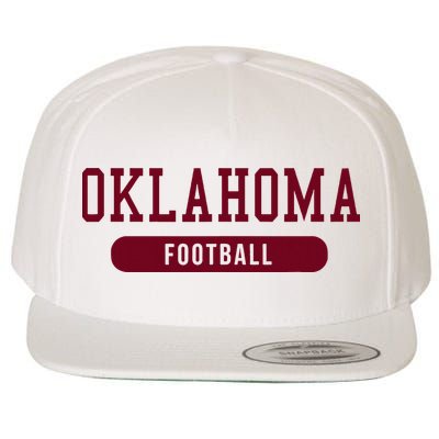 Oklahoma Football Wool Snapback Cap