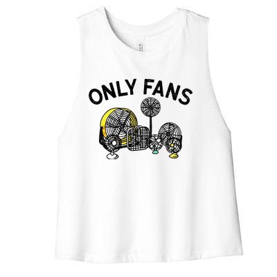 Only Fans Women's Racerback Cropped Tank