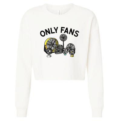 Only Fans Cropped Pullover Crew