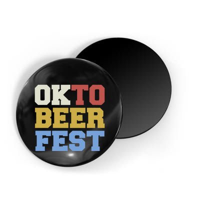 Oktobeerfest Funny Oktoberfest Drinking Team Magnet