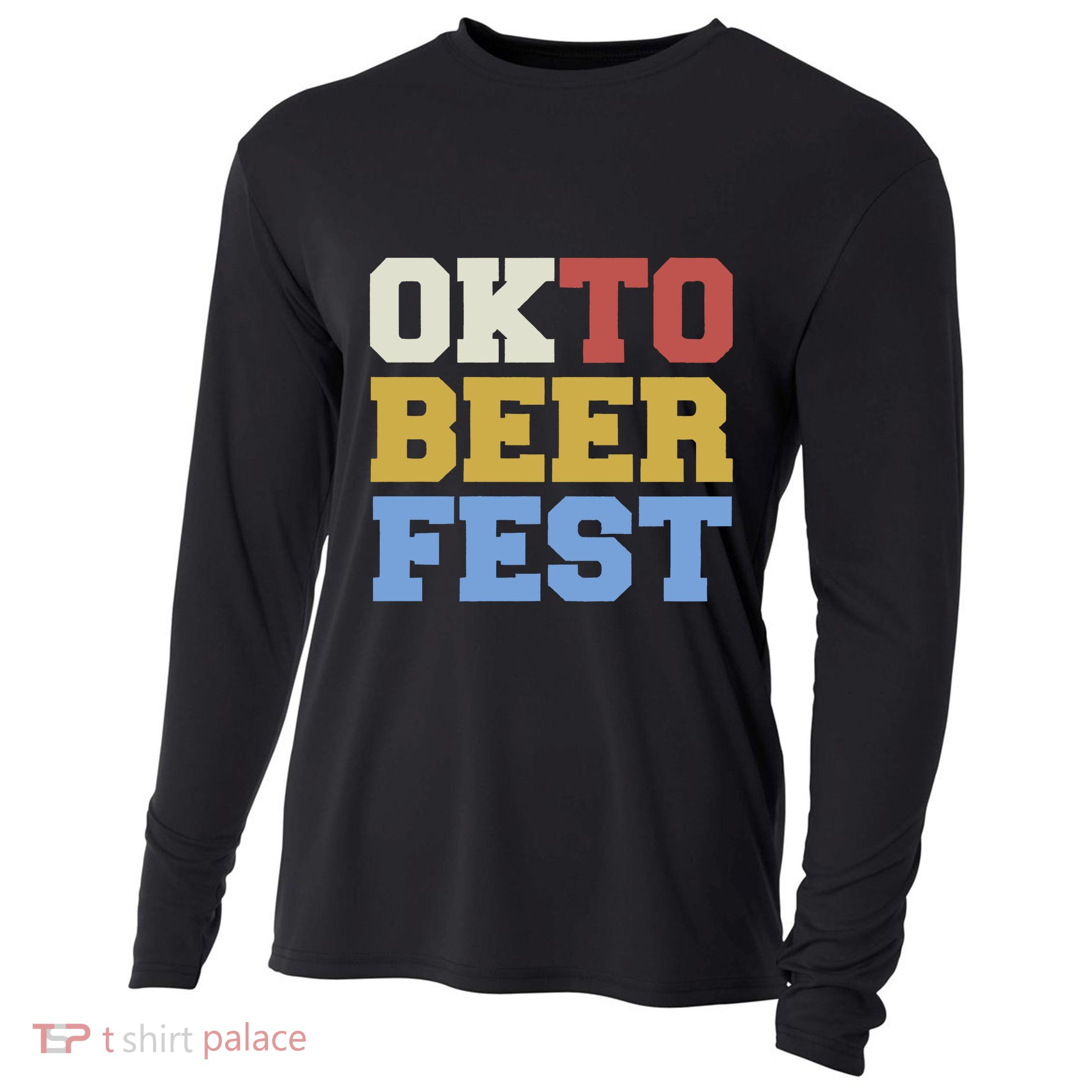 Oktobeerfest Funny Oktoberfest Drinking Team Cooling Performance Long Sleeve Crew