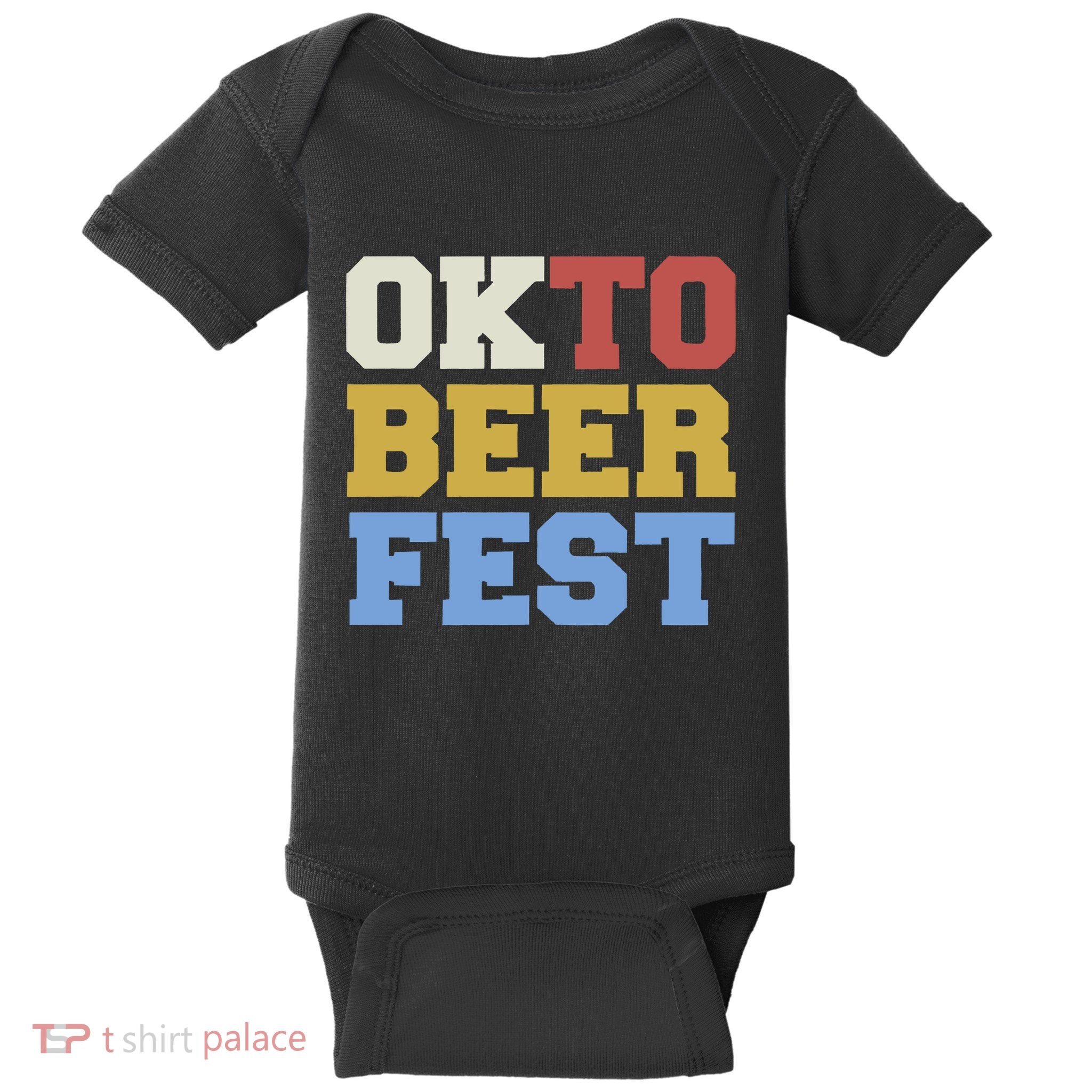 Oktobeerfest Funny Oktoberfest Drinking Team Baby Bodysuit