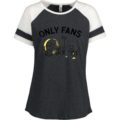 Only Fans Enza Ladies Jersey Colorblock Tee