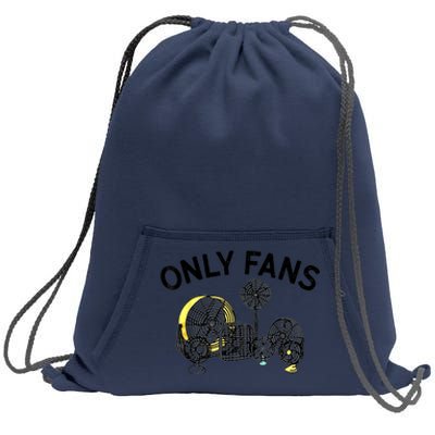 Only Fans Sweatshirt Cinch Pack Bag