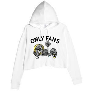 Only Fans Crop Fleece Hoodie