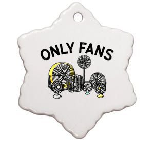 Only Fans Ceramic Star Ornament