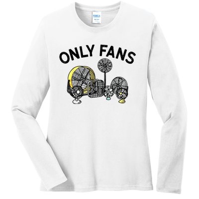 Only Fans Ladies Long Sleeve Shirt