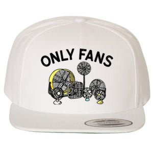 Only Fans Wool Snapback Cap