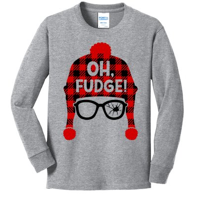 Oh Fudge Kids Long Sleeve Shirt