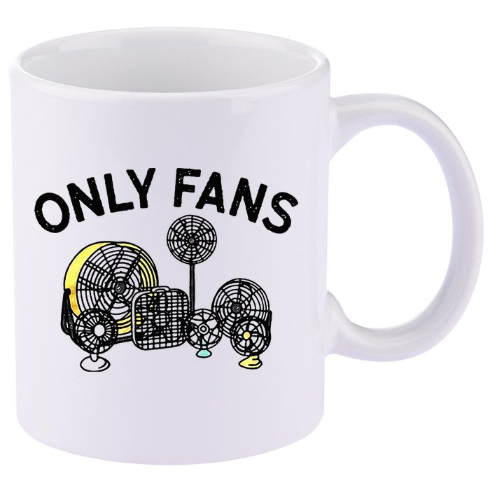 Only Fans 11oz C Handle Ceramic Mug