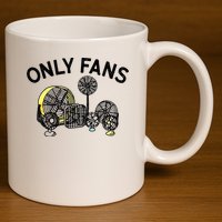Only Fans 11oz C Handle Ceramic Mug