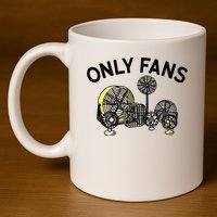 Only Fans 11oz C Handle Ceramic Mug
