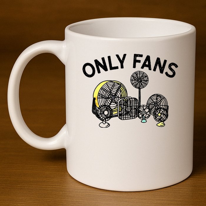 Only Fans 11oz C Handle Ceramic Mug
